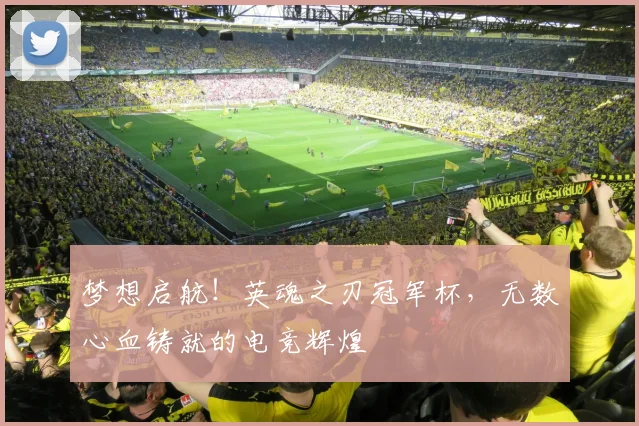 梦想启航！英魂之刃冠军杯，无数心血铸就的电竞辉煌